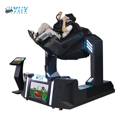YHY 720 Grad Virtual Reality Rotationssimulator VR Achterbahn Rolling Game Machine 360 Drehstuhl