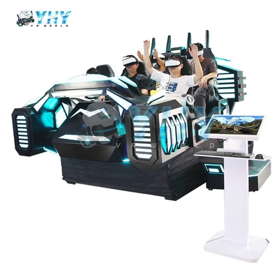 6-Sitzer VR-Spielautomat 9D-Theater Virtual Reality Kino Film-Simulator Indoor-Arcade-Fun-Vergnügungspark