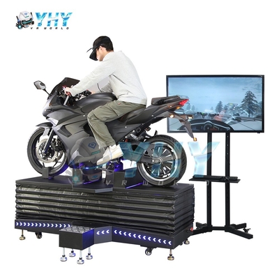 Innenvergnügungspark VR Rennmotorrad Simulator zum Verkauf