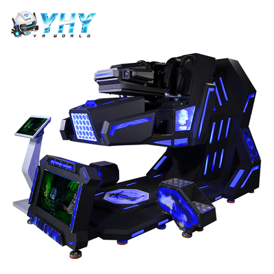 VR-Rennflugschießen 360-Roller Coaster-Simulator Virtual Reality Arcade-Spiel 3-in-1 Spielmaschine Theater Ausrüstung