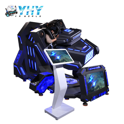 9D VR Simulator Virtual Reality Multiplayer Rennspiel 360 Grad rotierende Achterbahn