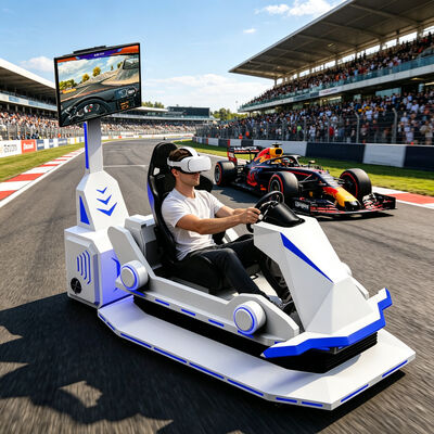 Realidad Virtual Driving Game Machine VR-Autosport-Simulator im VR-Themenpark