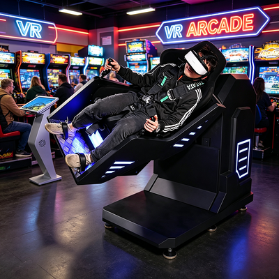 Vollbewegung 360 Grad Gyrorotation VR Flug- und Schießsimulator Maschine für Einkaufszentrum Spielzone
