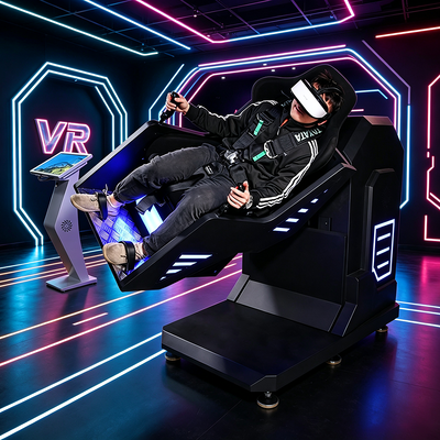 Gewerbliche Mini 360 VR Achterbahn Fahrgeschäft Maschine mit 5-Punkt-Sicherheitsgurt