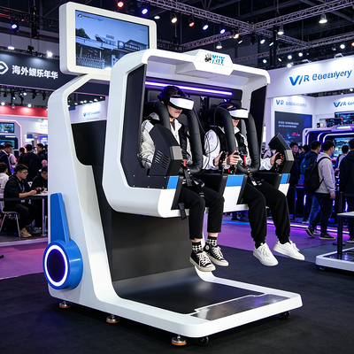 Kommerzielle Doppel-Sitz-VR-Motion-Simulator-Maschine mit 360-Grad-Drehung für Einkaufszentren und Gaming-Zonen