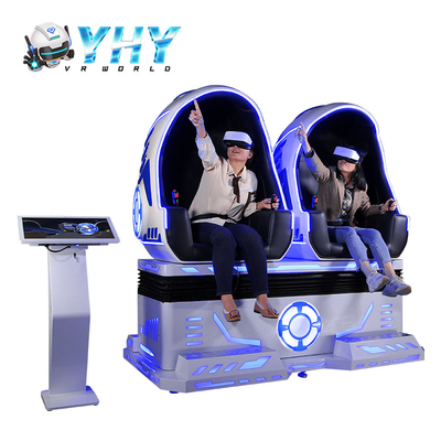 Mitteldes park-9D der virtuellen Realität Simulator des Ei-Stuhl-/2 Spieler mit Deepoon-Glas