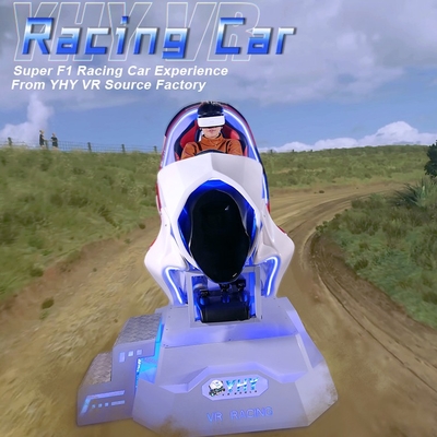 Der virtuellen Realität 2.5KW Autorennen-Spiele des Motorrad-Simulator-Wasser-Park-VR